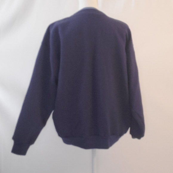 🌟 3 for $15 Deal! 🌟Blue white snowman grandkids sweater sweatshirt PL - Picture 4 of 6